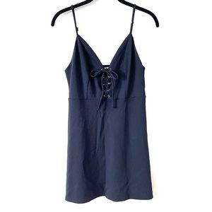Urban Outfitters Lace up Mini Dress